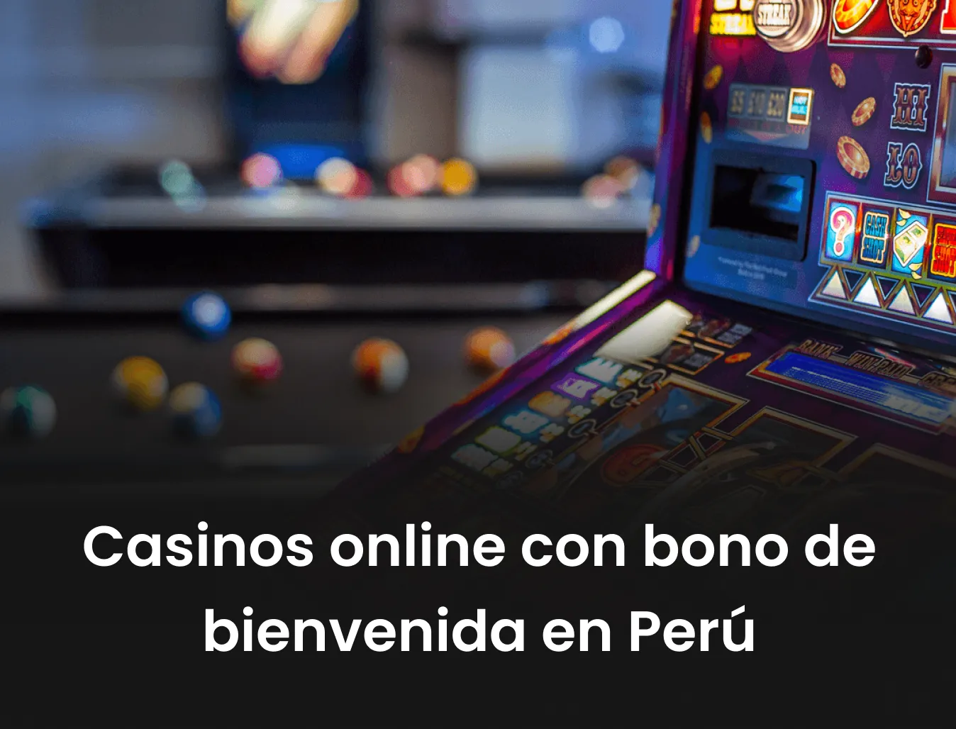 Casinos online con bono de bienvenida en Perú